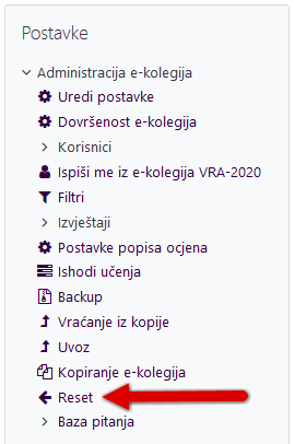 Reset e-kolegija